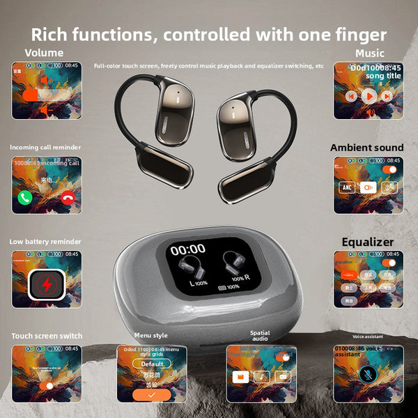 Wireless Bluetooth Earbuds with AI Translation