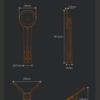 Magnetic Aluminum Alloy Folding Phone Stand