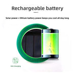 Double Fan Solar Rechargeable Sun Hat