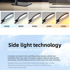 Adjustable Full Spectrum LED Desk Lamp with USB Charging