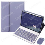Case with Keyboard for Xiaomi Redmi Pad 2 2025 11 inch Stand Cover with Pencil Slot Spanish Portuguese Russian English Keyboard