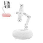 Plush Pillow Phone Holder — 360° Hands-Free Bed & Sofa Stand