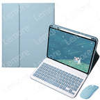 Case with Keyboard for Xiaomi Redmi Pad 2 2025 11 inch Stand Cover with Pencil Slot Spanish Portuguese Russian English Keyboard