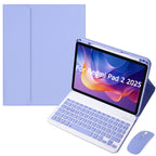 Case with Keyboard for Xiaomi Redmi Pad 2 2025 11 inch Stand Cover with Pencil Slot Spanish Portuguese Russian English Keyboard