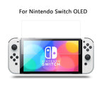 HD Premium Tempered Glass Screen Protector for NS Switch OLED/Switch/Lite, Anti-Scratch Screen Protective Tempered Glass