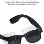 8MP AI Smart Camera  Glasses Bluetooth Sunglasses For Music Calling Translation G2